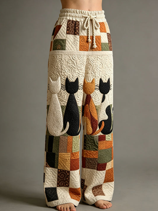 Women's Animal Art Print Trousers