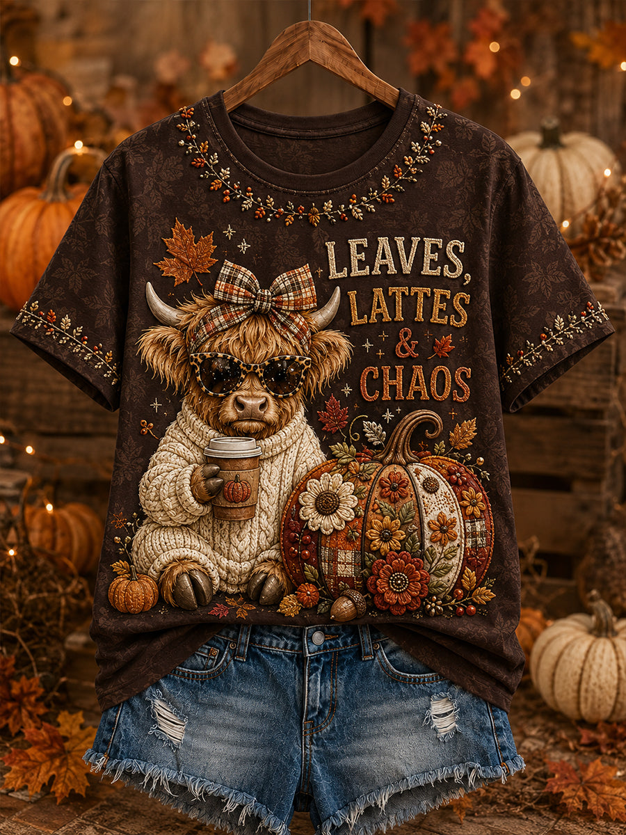 Women's Autumn Style Short-Sleeved T-Shirt
