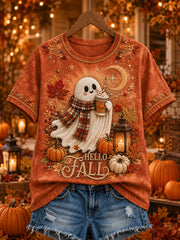 Women's Autumn Style Short-Sleeved T-Shirt