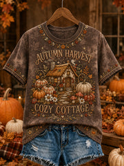 Women's Autumn Style Short-Sleeved T-Shirt
