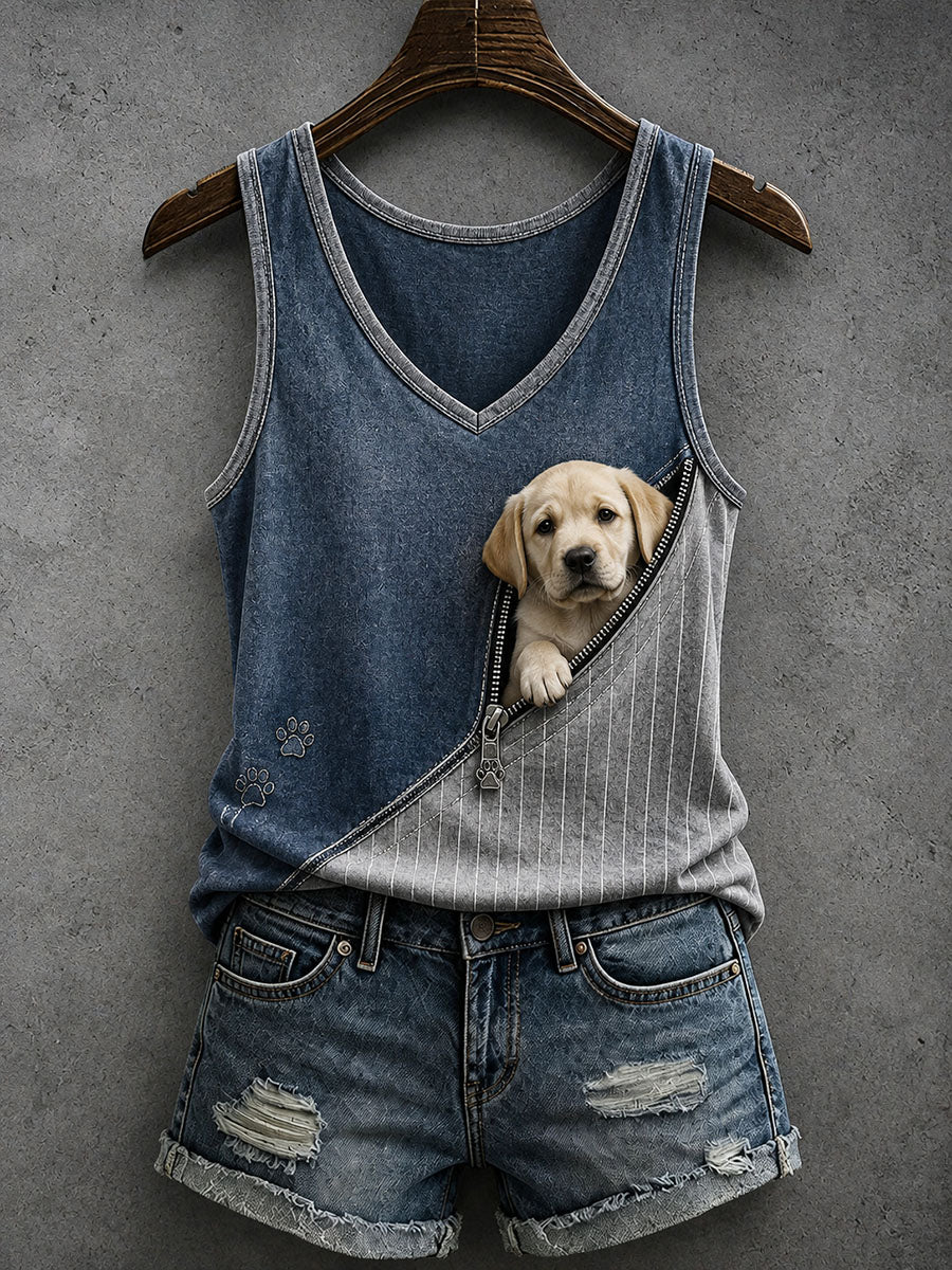 Women's Lovely Labrador Retriever Tank Top