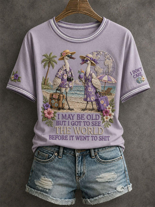 Women's I May Be Old T-shirt