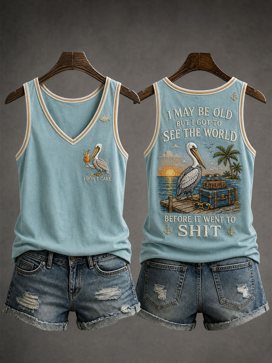 Women's I May Be Old Tank Top