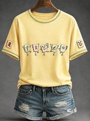 Women's Mahjong Casual T-shirt