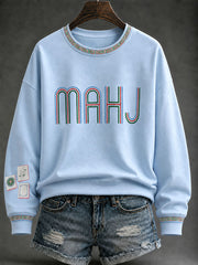 Women's Mahjong Sports Shirts