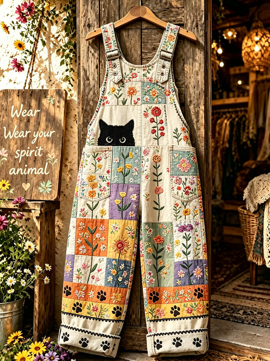 Women's Animal Art Printed Strap Pants
