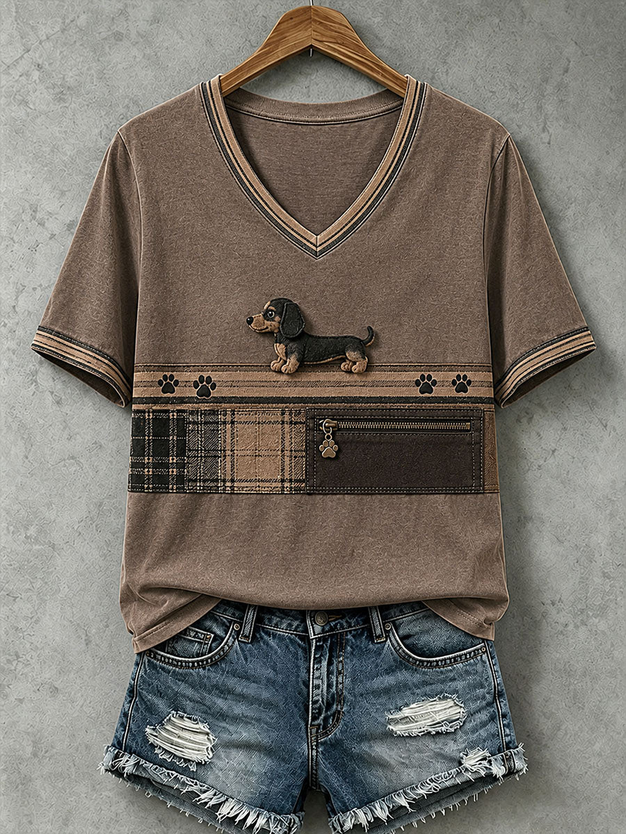 Women's Lovely Dachshund  T-Shirt