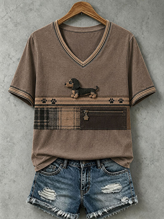 Women's Lovely Dachshund  T-Shirt