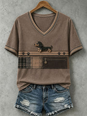 Women's Lovely Dachshund  T-Shirt