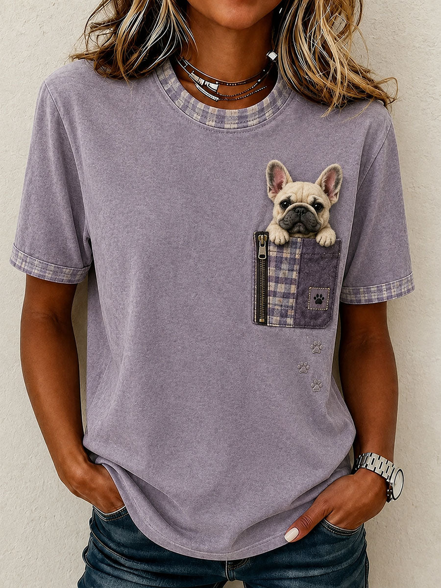 Women's Lovely French Bulldog T-Shirt