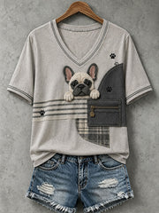 Women's Lovely French Bulldog T-Shirt