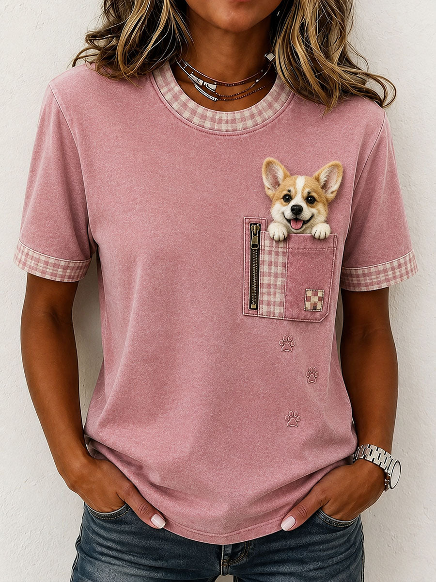 Women's Lovely Corgi T-Shirt