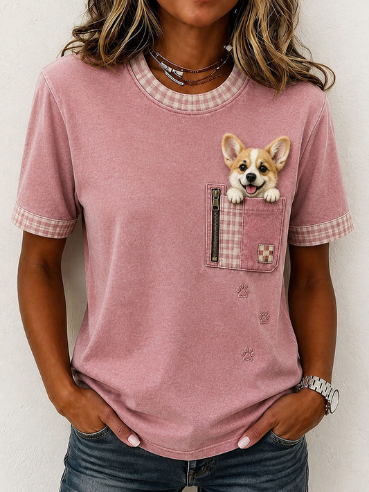 Women's Lovely Corgi T-Shirt