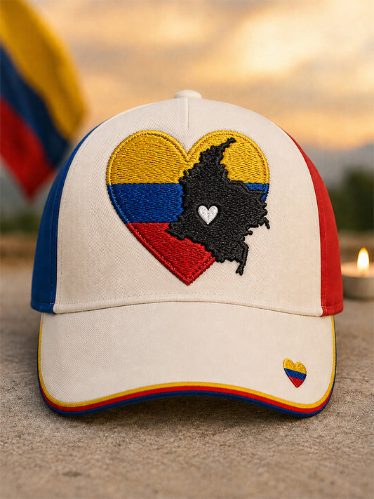 Unisex  Colombia Strong Print  Hat