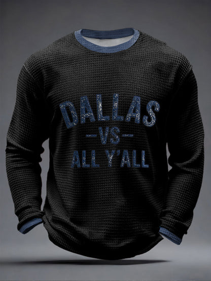 Men's Game Day Football Print Casual T-Shirt