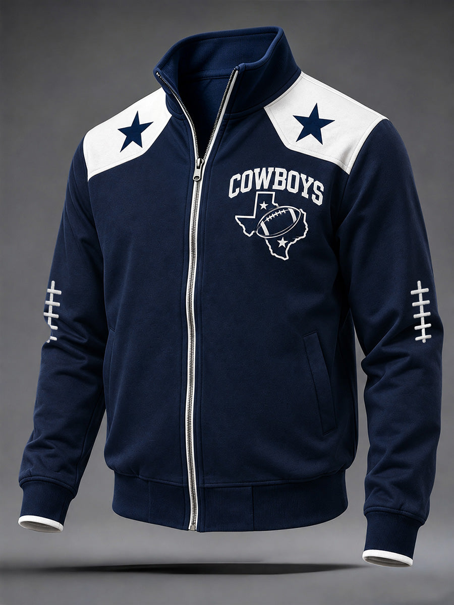 Men's Football Gameday Gift For Football Fans Casual Jacket