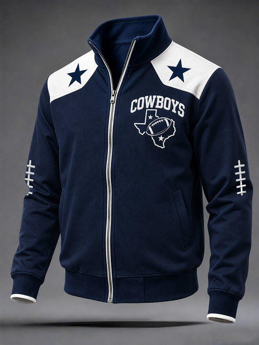 Men's Football Gameday Gift For Football Fans Casual Jacket