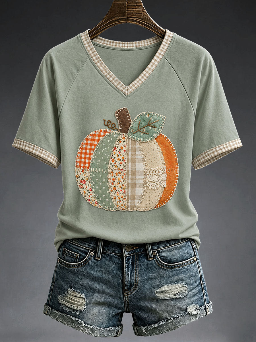 Women's Fall Pumpkin T-Shirt