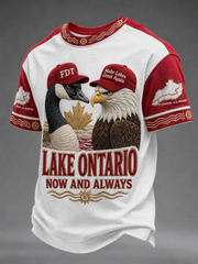Men's LAKE ONTARIO NOW AND ALWAYS t-shirt