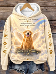 Women's Forever In Our Hearts Run Free Tucker Dog Lovers Hoodie