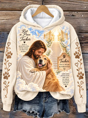 Women's Forever In Our Hearts Run Free Tucker Dog Lovers Hoodie