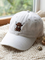 Highland Cow Print Casual Unisex Hat