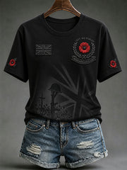 Women's Lest We Forget Short-sleeved T-shirt