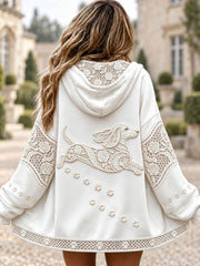 Women's Floral Dachshund Jackets