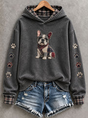 Women's Lovely French Bulldog Hoodie