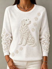 Women's Floral Labrador Tops