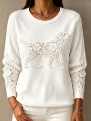 Women's Floral Labrador Tops