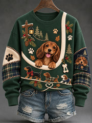 Women's Cute animals Print Sweatshirt