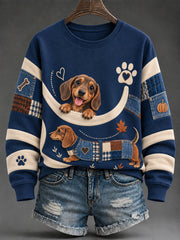 Women's Cute animals Print Sweatshirt