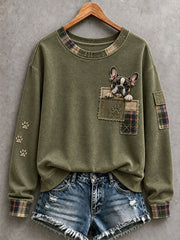 Women's Lovely French Bulldog Sweatshirt