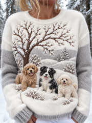 Women's Animal Flannel Sweatshirt
