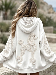 Women's Poodle-Print Jackets