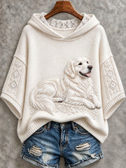 Women's Floral Golden Retriever Hoodies