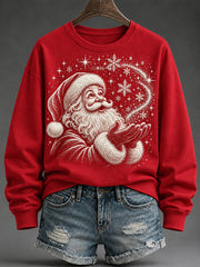 Women's Christmas Print Sweatshirt