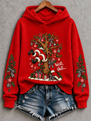 Women's Christmas Santa Claus Regular Sweatshirt