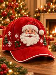Unisex  Christmas Santa Print Hat