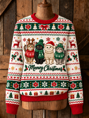 Women's Christmas Long-sleeved Sweater