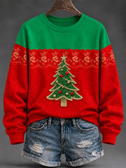 Women's Christmas Print Sweatshirt