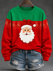 Women's Christmas Print Sweatshirt
