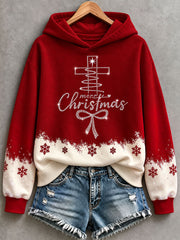 Women's Christian Art Christmas Faith Hoodie