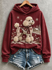 Women's Lovely Poodle Hoodie