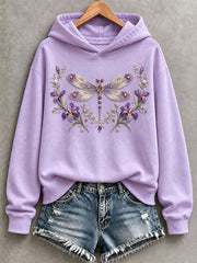 Women’s Dragonfly and Iris Hoodie