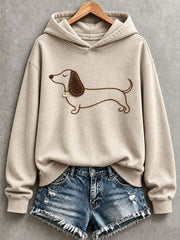 Women's Lovely Dachshund Hoodie
