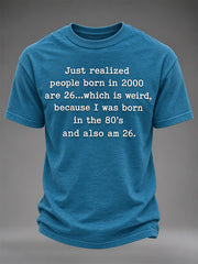 Men's Sassy & Sarcastic Funny Graphic Print Tee