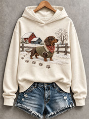 Women’s Lovely Dachshund Hoodie