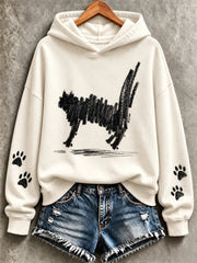 Women's Cute Animal Print Sweatshirt